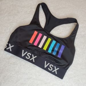 Victorias Secret VSX The Player Rainbow Sports Bra